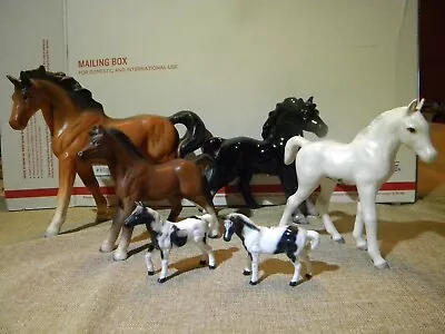 Vintage Horse Figurines • $42