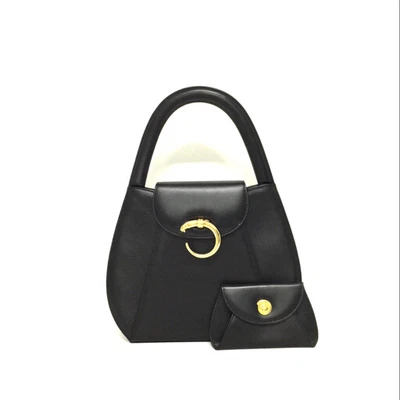 $600 • Buy Cartier Panthère Leather Shoulder Bag W/ Box, Pouch From Japan C4 011 5919036