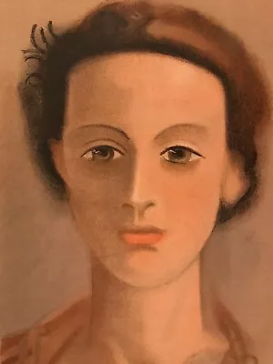 Andre Derain Original Lithograph  Portrait De Jeune Fil  Mourlot 1st Ed 1939 • $129