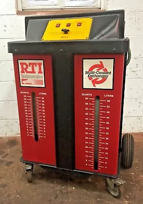 RTI MCX 1 Coolant Fluid Flush Exchanger Machine #399 • $500