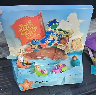 Muppet Treasure Island McDonald's Happy Meal Display 1996 Vintage • $39.99