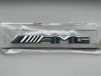 Fit Mercedes Benz AMG Rear Boot Badge Emblem C E A S Class SLK / A2228170415 OEM • $9.97