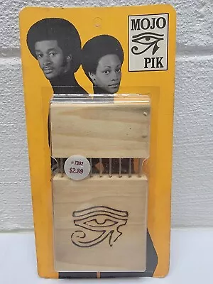 Mojo Pik Lyricon Vintage 1970's Eye Of Horus Afro Pick NEW NOS • $11.99