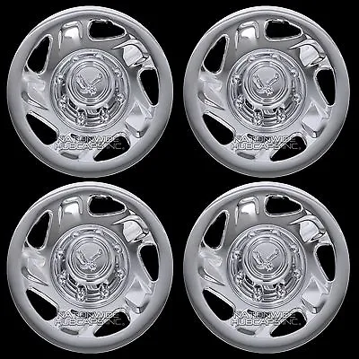 4 New Ford Truck Van 16  8 Lug Chrome Wheel Covers Full Hub Caps For Steel Rim • $99.99