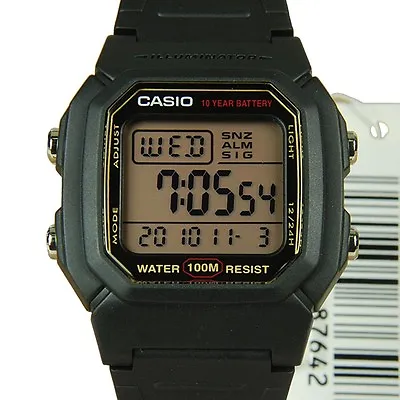 Australian Seller Casio Watches W-800hg-9a W800 W800hg 100m Snorkeling Diving • $76