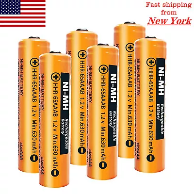 Panasonic NI-MH AAA Rechargeable Battery Cordless Phones Batteries 630mah 1.2V • $15.50