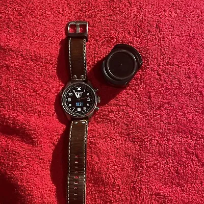 Mens Aviator Watch - F-series - Genuine Leather Strap • £29.99