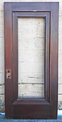 33.5 X80 X2  Antique Vintage Old SOLID Wood Wooden Entry Door Window NO GLASS • $449.99