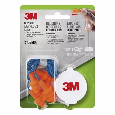 3M Lawn And Garden Reusable Ear Plugs Triple Flange • $29.69