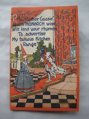 Vintage Monarch Kitchen Ranges Beaver Dam WI Mother Goose Rhymes Ad Booklet • $7.99