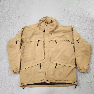 5.11 Tactical Jacket Men Extra Large Beige Aggressor Concealed Carry Parka 48032 • $39.99