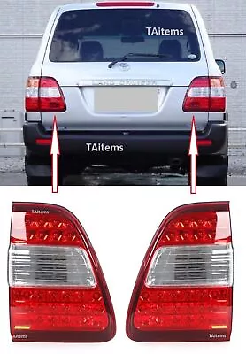 PAIR / SET REAR TAIL INNER LAMPS For Toyota Land Cruiser FJ HDJ 100 2005-2007 • $261.26