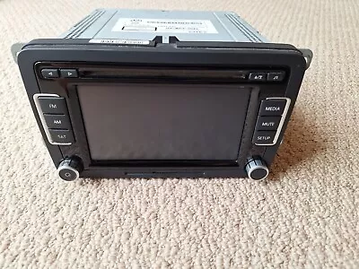 2010-2017 Volkswagen Vw Car Radio Stereo 1k0035180ac 28297845 Gro-633 Free Ship • $75