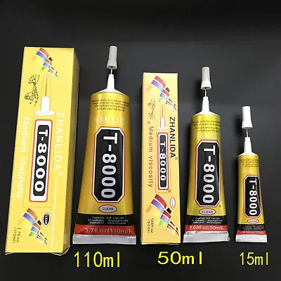 15/50/110ml Clear Multi-Purpose DIY Adhesive Glue Cellphone Frame Jewelry Glass • $6.99