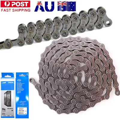 116/126 Links 9/10/11/12 Speed Bicycle Chain Mountain Bike MTB Deore Chain HG53 • $17.40