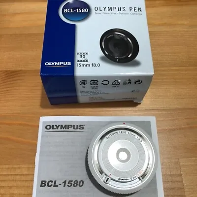 $36.39 • Buy Olympus Body Cap Lens 15mm F8 BCL-1580 White