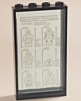 LEGO HOUSE PARTY Protocol Marvel IRON MAN 2019 Computer Screen 1x4x6 Sticker • $4.55