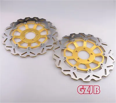 Front Brake Disc Rotor For KAWASAKI ZZR1100 ZRX1200 ZX11 ZX9R ZXR750 ZRX1100 • $169.98