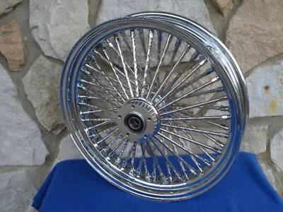 18x3.5  Dna Mammoth 52 Diamond Spoke D/d Front Wheel For Harley Touring 00-07 • $659
