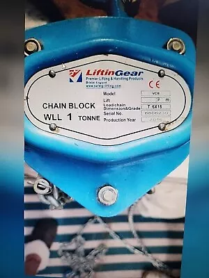 Liftin Gear Chain Block And Tackle • £70