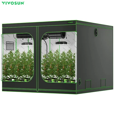 $319.99 • Buy VIVOSUN Indoor Grow Tent Hydroponics 100% Reflective Mylar Room 300X150X200cm