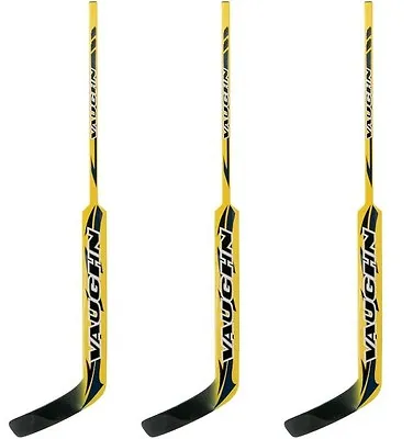 New 3 Pack Vaughn 7900 Hockey Goalie Stick Left LH Regular 25 Composite Gold Sr • $236.97