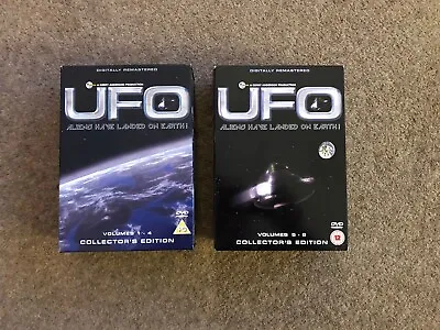 UFO: DVD Vol 1-4 & 5-8 Collectors Editions - Gerry Anderson Production - Used • £15.75