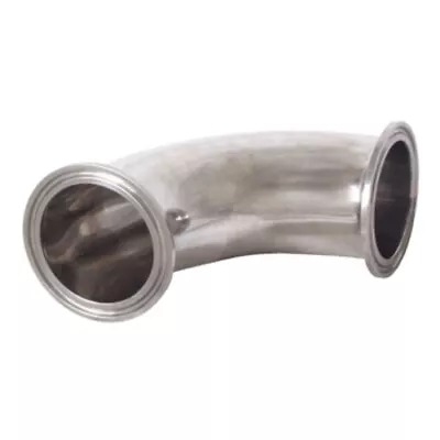 Stainless Tri-Clamp 90 Elbow (2 ) - 2 Inch TC - Perfect For Distilling Columns • $25