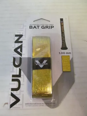 Vulcan Advanced Logic Polymer Bat Grip 1mm Breaking Gold • $9.95