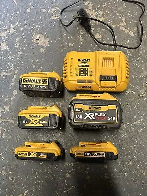 Dewalt Batteries 9ah 5ah 4ah 2ah 18v • £180