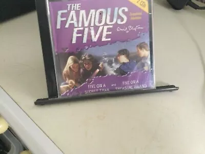 Enid Blyton FAMOUS FIVE Audio CDs On A Secret Trail & Treasure Island Dramatised • £8.99