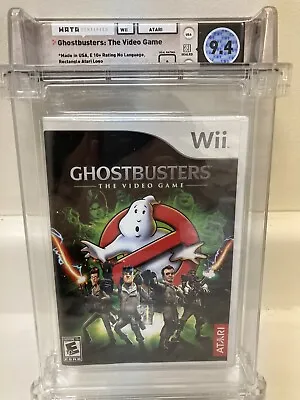 GHOSTBUSTERSwii GHOST BUSTERS WATA 9.4 A NEW & Sealed Case Box Nes Vga Obo • $99