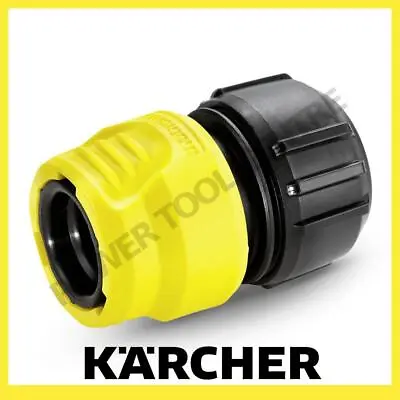 Karcher 2.645-192.0 6.5 X 3.3 X 4.5 Cm Universal Hose Connector With Aqua Stop • £7.59