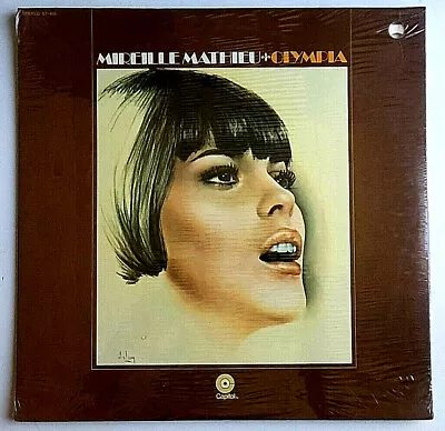 MIREILLE MATHIEU - Olympia Vinyl LP Record 1968 Capitol ST-495 French Pop SEALED • $75