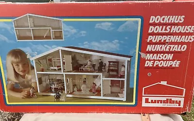 Rare Vintage Lundby Sweden Model 6001 1970s Doll House Collectible W/ Box MCM • $155