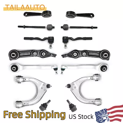 For Mercedes W211 C219 Front Control Arms Ball Joint Sway Bar Links Tied Rod Kit • $258.39