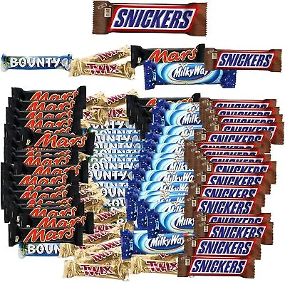 Bounty Snickers Mars Milky Way Twix Christmas Mini Chocolate Mega Gift Hampers • £37.59