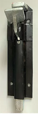 200mm FOOT BOLT 8  - Black - For Garage Or Shed Door • £4.99
