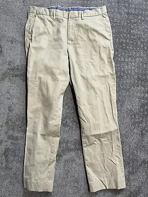 JCrew Pants Men Size 33x30 Urban Slim Fit Beige Khaki Color • $15