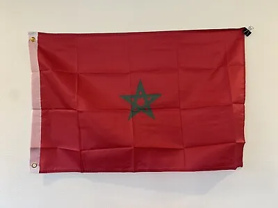 $7.83 • Buy 2 X 3 Feet Morocco Country 100D Polyester  2' X 3' Flag 