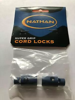 £2.99 • Buy Nathan Heavy Duty Cord Locks | Toggle Stop, Plastic Stopper Spring Loaded Clasp