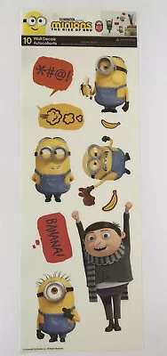 Minions The Rise Of Gru Wall Stickers 10 Wall Decals New • $6