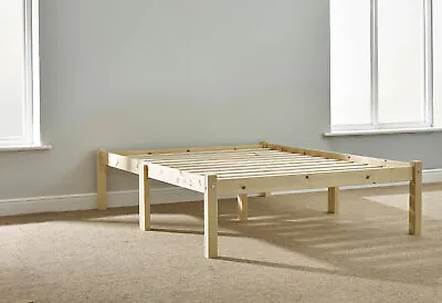 £129.95 • Buy 4ft  Small Double HEAVY DUTY Solid Pine Bed Frame - Very Strong (EB2)