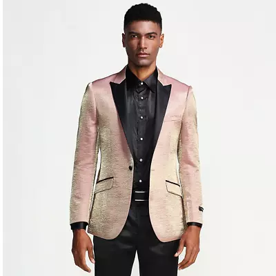  Rose Men's Fashion Suit Jacket Blazer Luxury Prom & Weddings Party  • $164.99