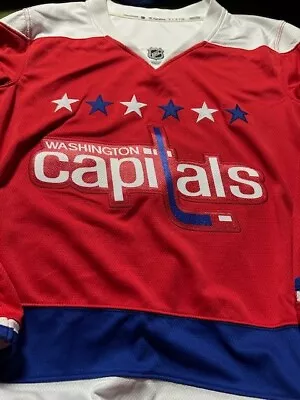 Washington Capitals Jersey Size Small Women NHL Retro Breakaway Red New W/ Tags • $18