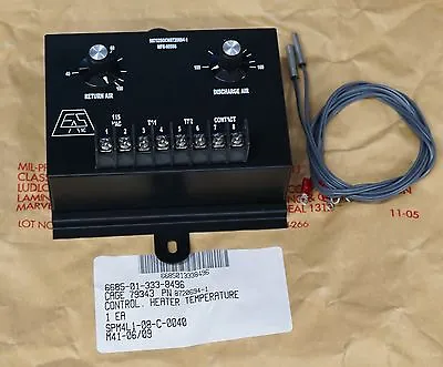 Military Engineered Air Systems H82 Heater Temp Control & Sensors  8720694-1 • $69.99