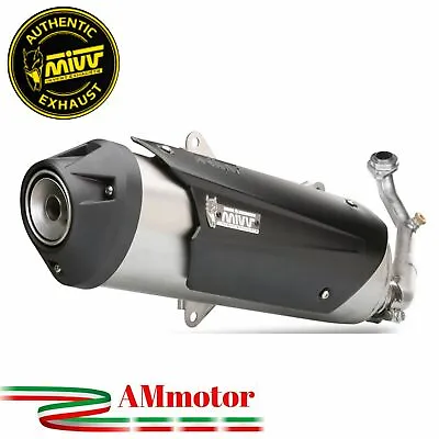 Full Ehaust System Mivv Aprilia Sr Max 300 2013 Silencer Urban Steel • $323.45