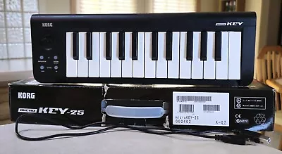 Korg MicroKEY-25 - 25-key USB  ONLY MIDI Keyboard Controller - Tested & Working • $40