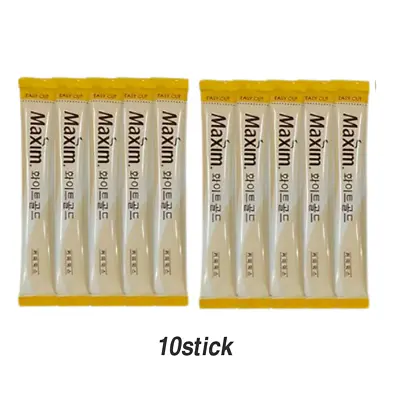 Maxim Korean Instant Coffee Mix 10 Sticks-- White Gold/Korean Instant Coffee • $9.90