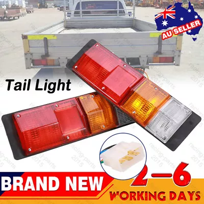 Pair For Holden Rodeo KB TF RA 1981~2007 Tray Ute Rear Tail Light Lamp 5 Pins • $37.25